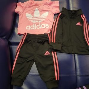 Infant Baby Girl Adidas Outfit